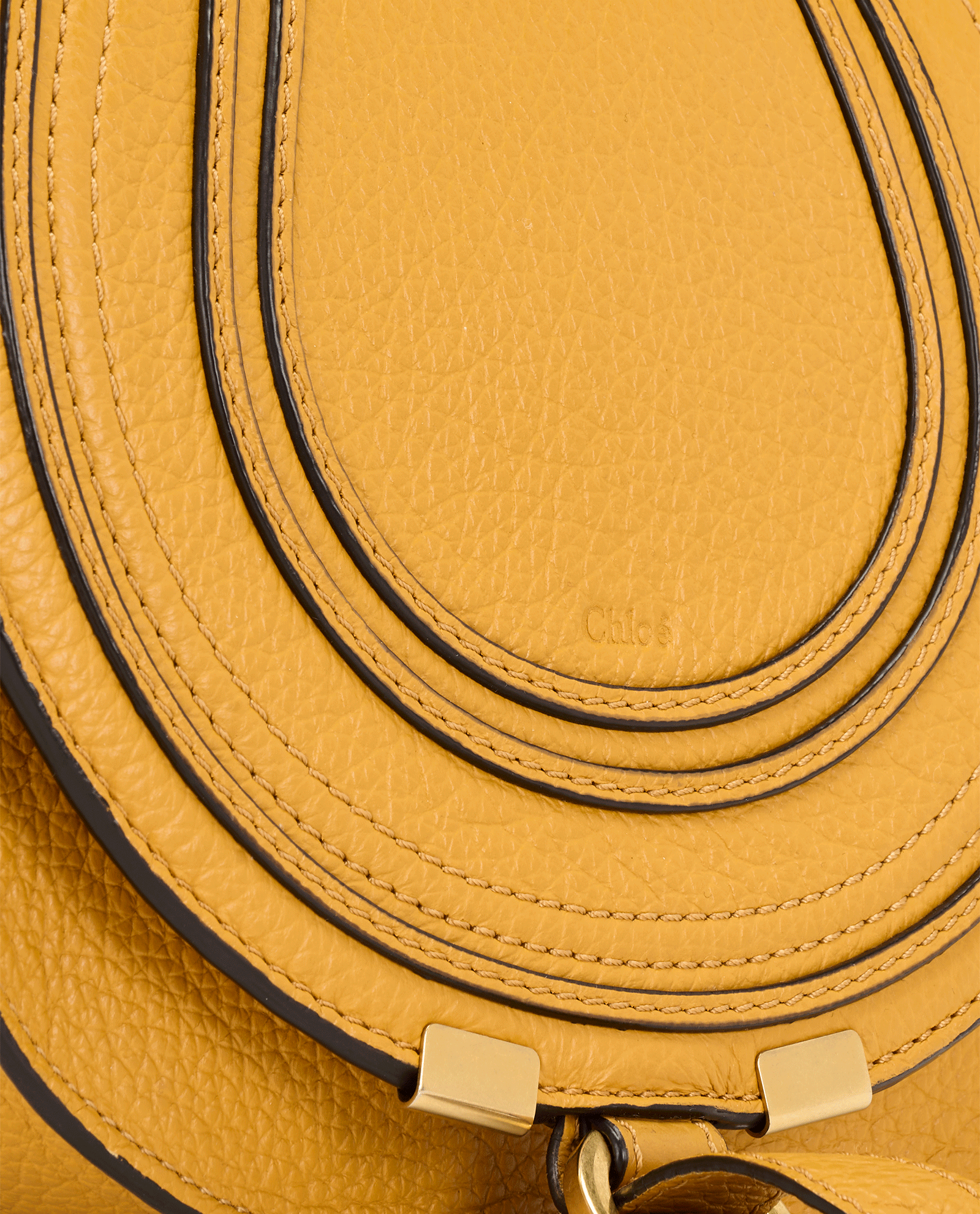 Small Marcie Crossbody, &pound;495, Handbags, Yellow, Leather, Other view